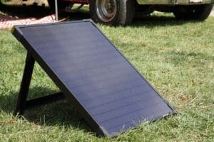 Solar panels for camping