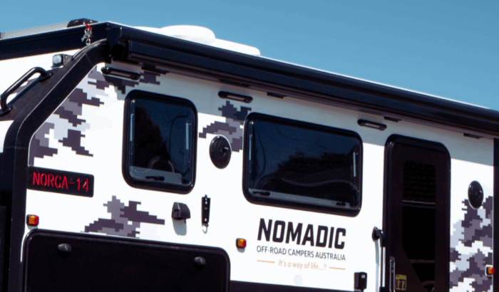 Nomadic Campers at Patto's RV Centre Geelong