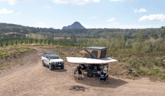 Hardkorr camper trailer